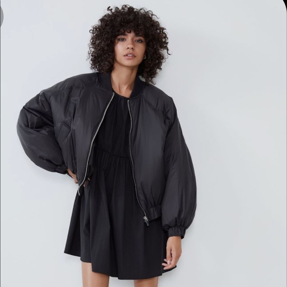 NWT Zara Oversize Bomber Jacket